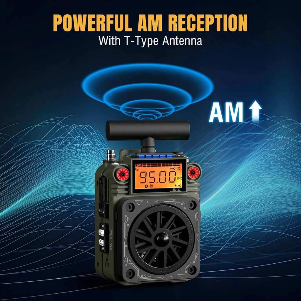 Premium Multifunctional Emergency & Outdoor Radio