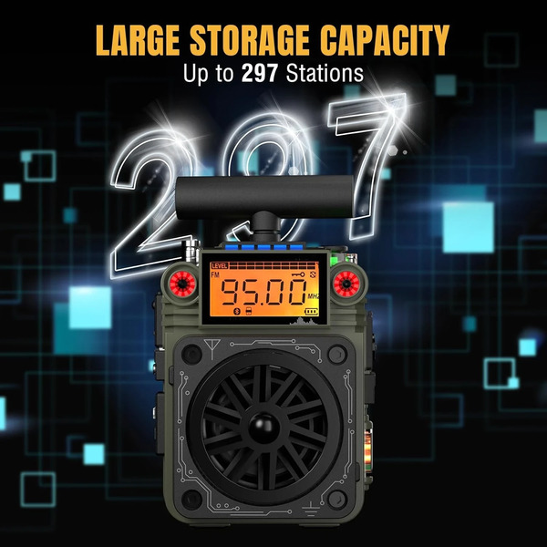 Premium Multifunctional Emergency & Outdoor Radio