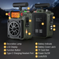 Premium Multifunctional Emergency & Outdoor Radio