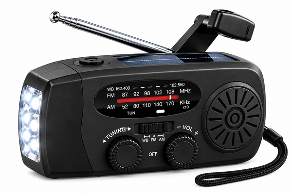 60Tools Emergency Hand Crank Radio