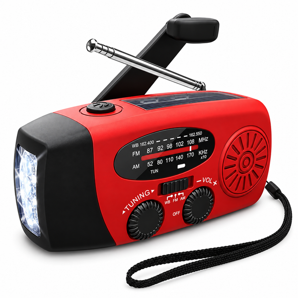 60Tools Emergency Hand Crank Radio